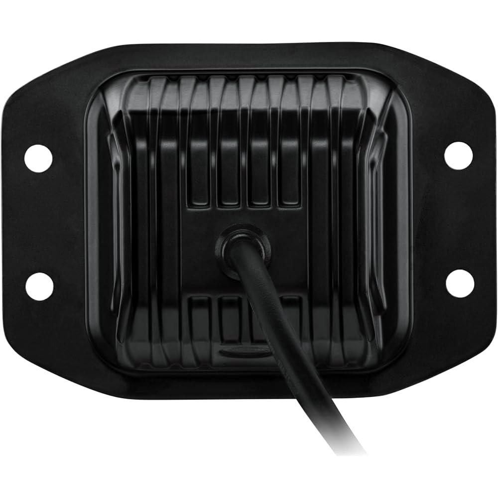 Hella 358176831 Black Magic LED Series 3.2 inch Cube Set Flash Mount -LED Frad Light -Off Road Drying Light