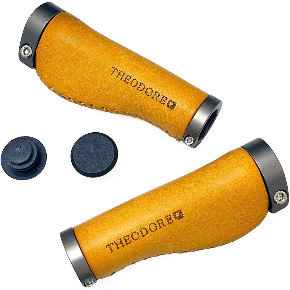 THEODORE CYCLE GRIP Bicycle grip Italian genuine leather