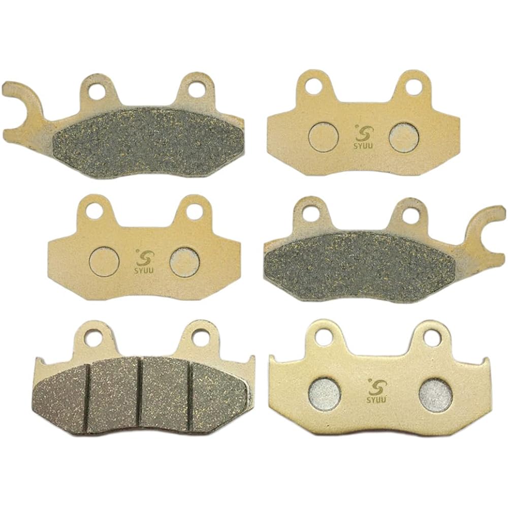 S SYUU Motorcycle Front Rear Brake Pad ATV ATV Compatible with Yamaha Raptor 700 YFM700R YFM 700 RS/RE/RSE 2013 2014 2015 2016 2017 2018 FA165F FA135F FA323R
