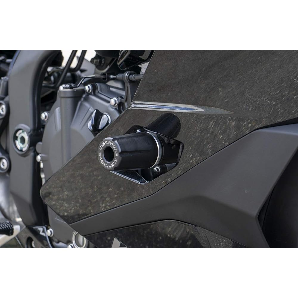 OVER RACING Racing Slider ZX-25R Left and Right Set No Cowl Processing Required Silver 59-86-01