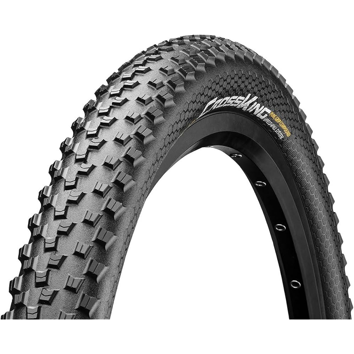 Set of 2 Continental Cross King Performance Tubeless Ready Cross King Performance MTB (26x2.2) [Parallel Import]