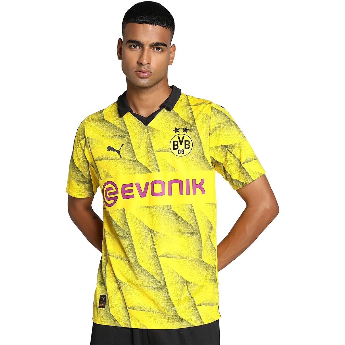 PUMA Soccer Sweatshirt BVB 3RD Replica Shirt 770618 Men's