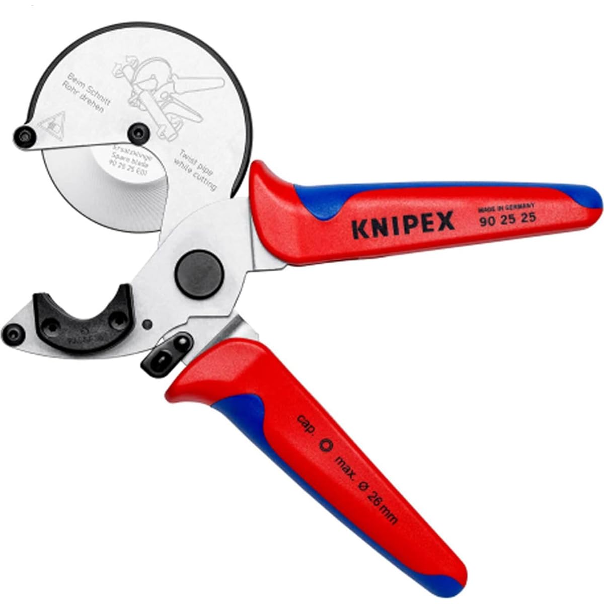 KNIPEX Composite pipe/plastic pipe cutter 9025-25