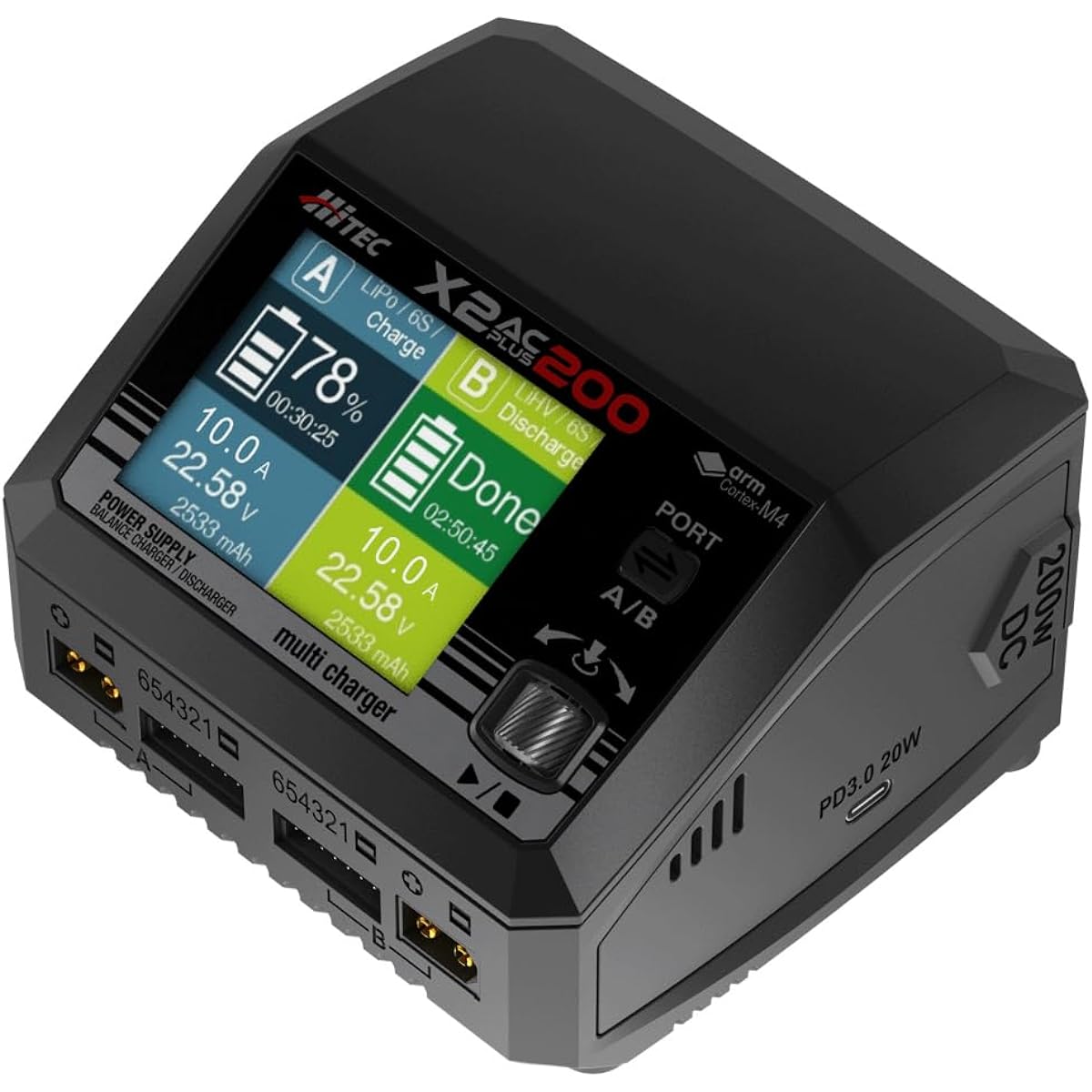 ハイテック Multi Charger X2 AC PLUS 200 charger and discharger 44348 Japanese regular product