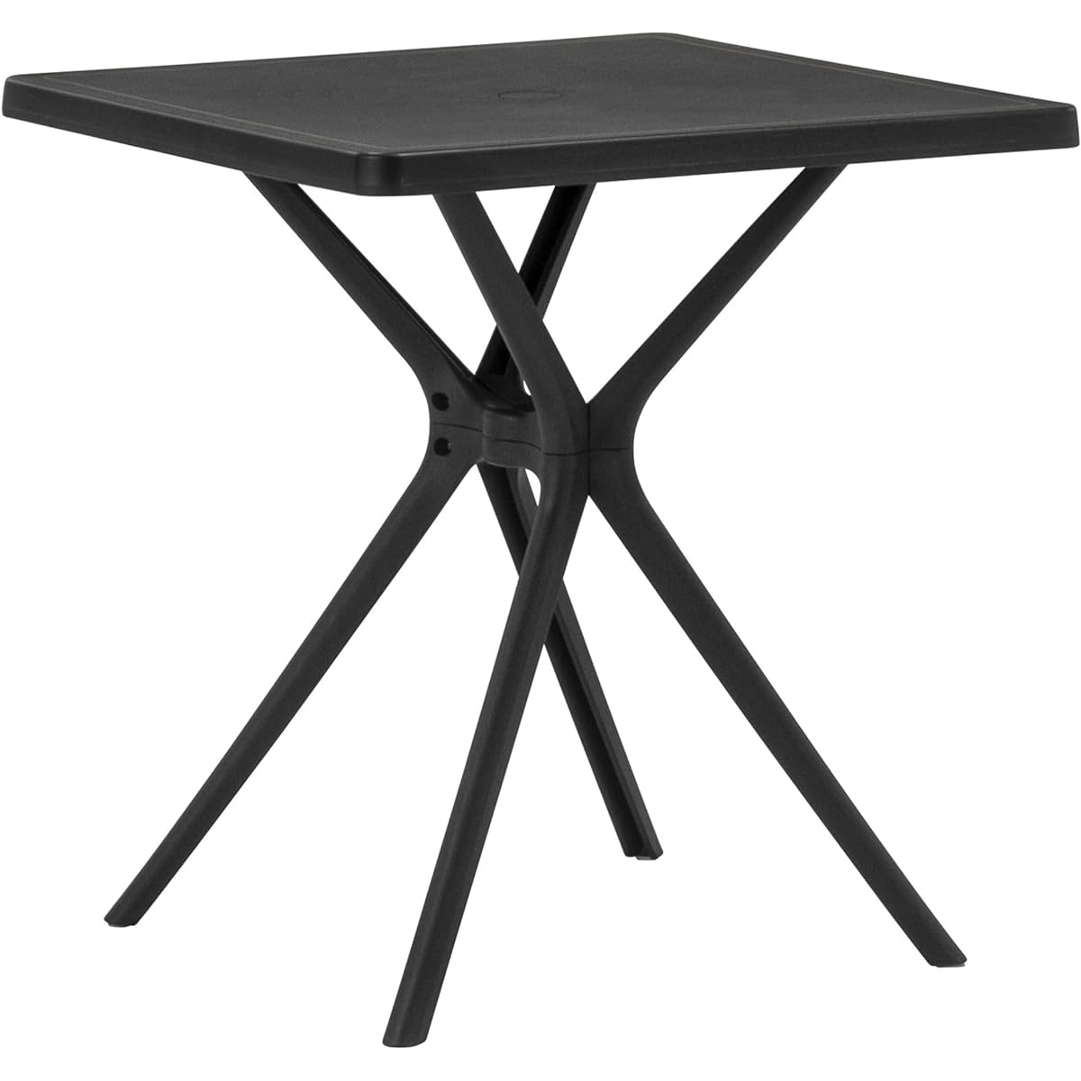 Takasho Square Table Bosco Polypropylene Square Table Contract Quality [MPF-02TCG] Garden Table Garden Chair Commercial/Public Facilities