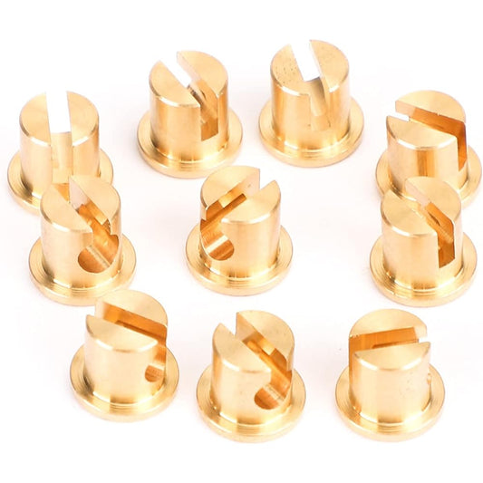 Topteng Universal Carburetor Throttle Cable End Joint Guide Nut for ATV Models Polaris Suzuki Yamaha ATV