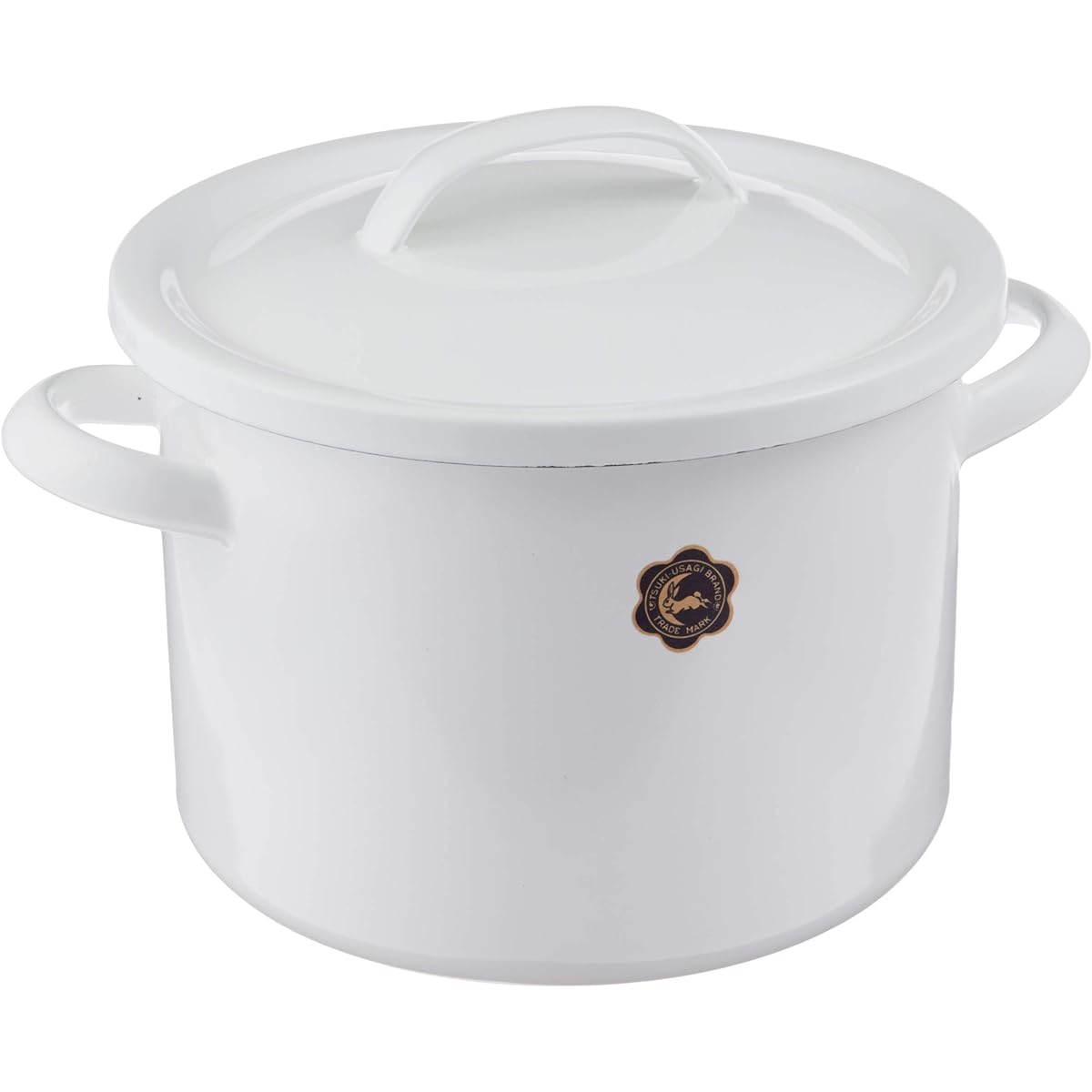 Hogdseirrs Tsukito Stew Pot 21cm White 050-06620