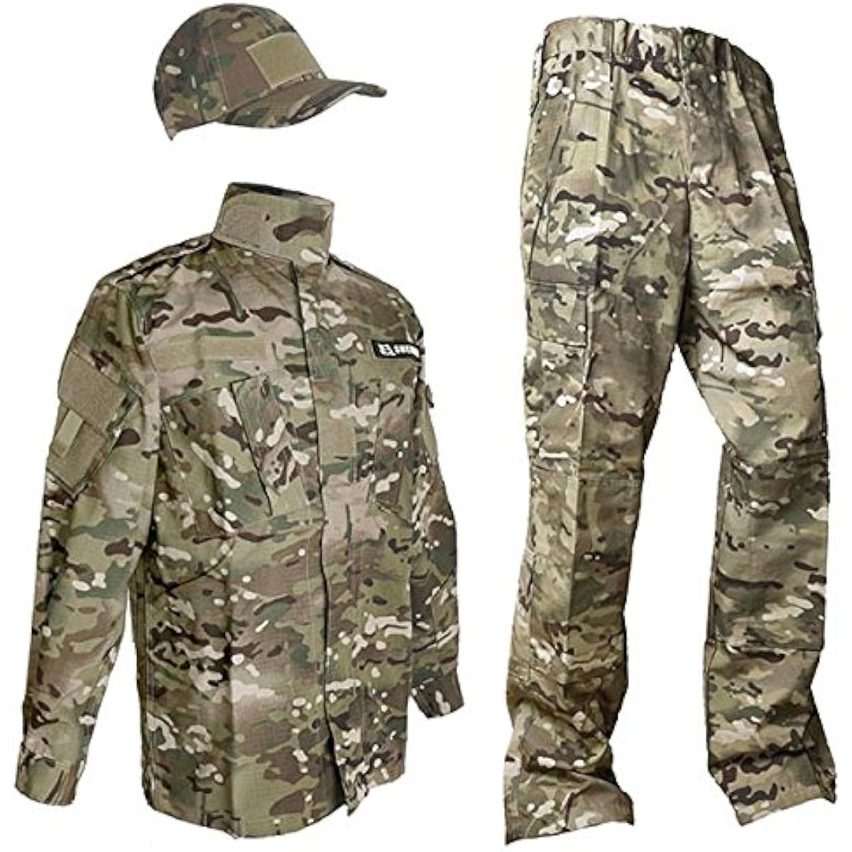 [Schenkel] Camouflage top and bottom/baseball cap set Multicam US size XL [bdu-cm06-XL [parallel import goods]