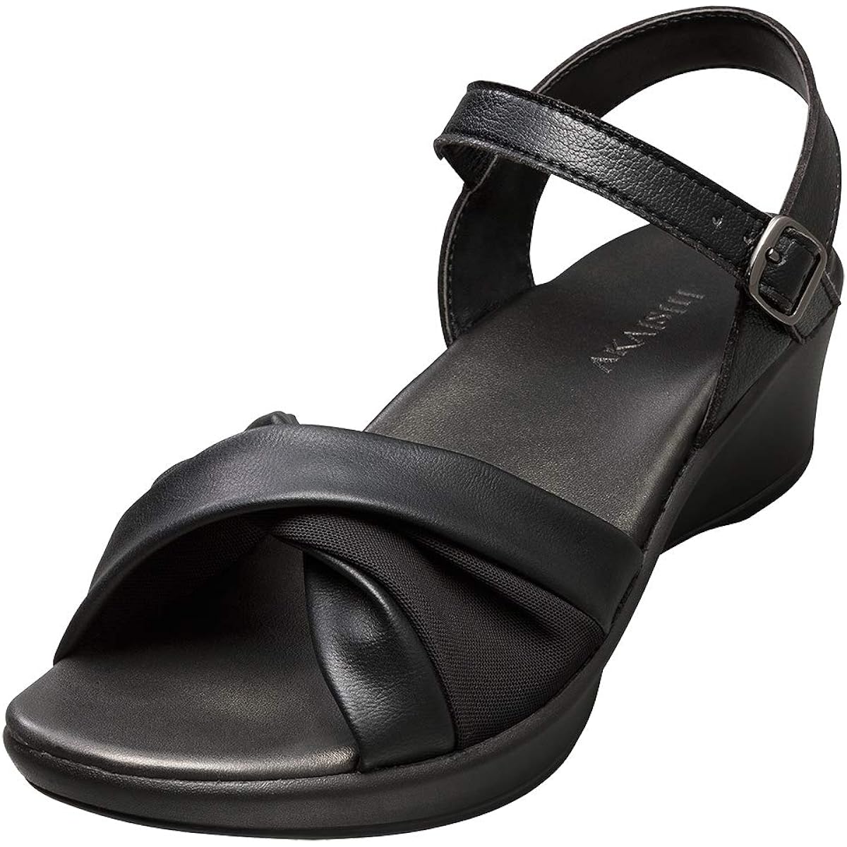 [AKAISHI] Arch Fitter 136 Comfort Back Belt Black L size (24.0~24.5)