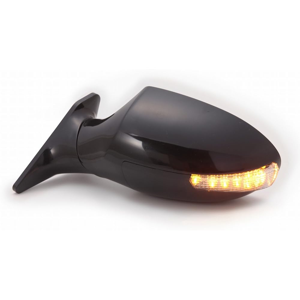 Side Mirror Honda Civic ES/EU/EP Series 4 Door [2000~2005] M60 Mirror LED Black Manual Adjustment of Mirror Surface Right Handle Pop-up Storage SBMM6BKMLHR-1109