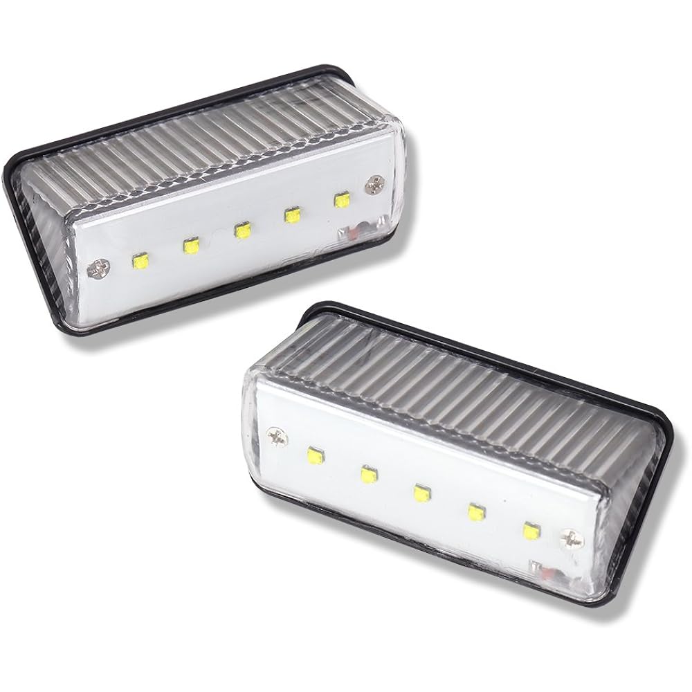 YOURS Toyota VELLFIRE 30 Series (Suitable for early models only) Number Light CREE LED License Unit (with dimming adjustment function) Set of 2 VELLFIRE 30 VELLFIRE Custom Parts Accessories Dress Up TOYOTA yf801-3534 [2] S