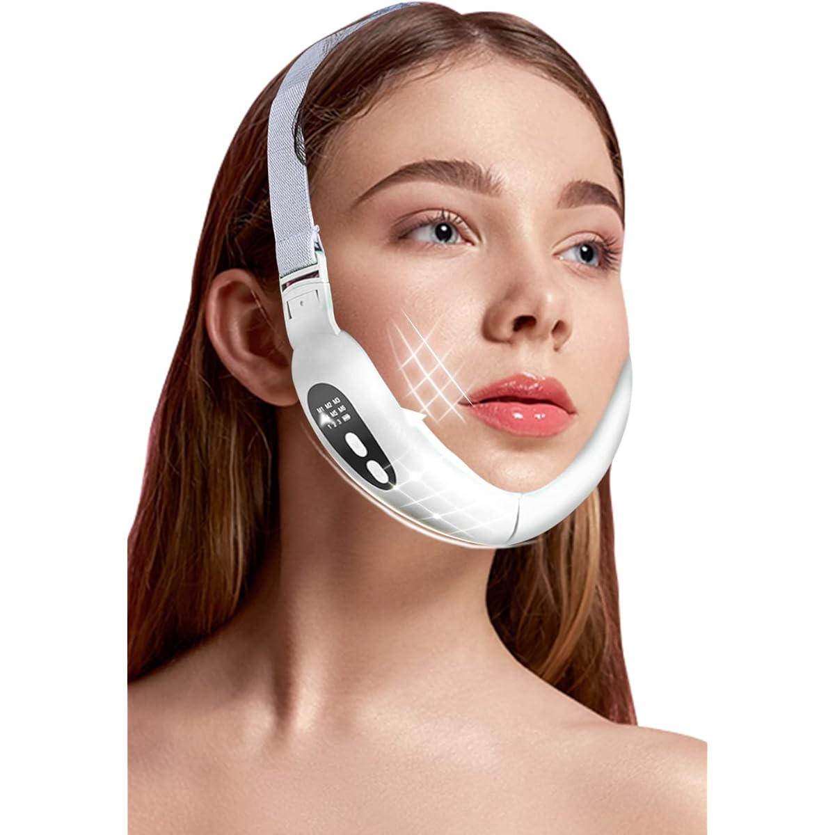 SAKAFU EMS Facial Beauty Device, Small Current, V Facial Beauty Device, Light Beauty Device, V Facial Beauty Device, Home Appliances, USB Rechargeable, High Elasticity, Unisex Sharing, Anniversary,
