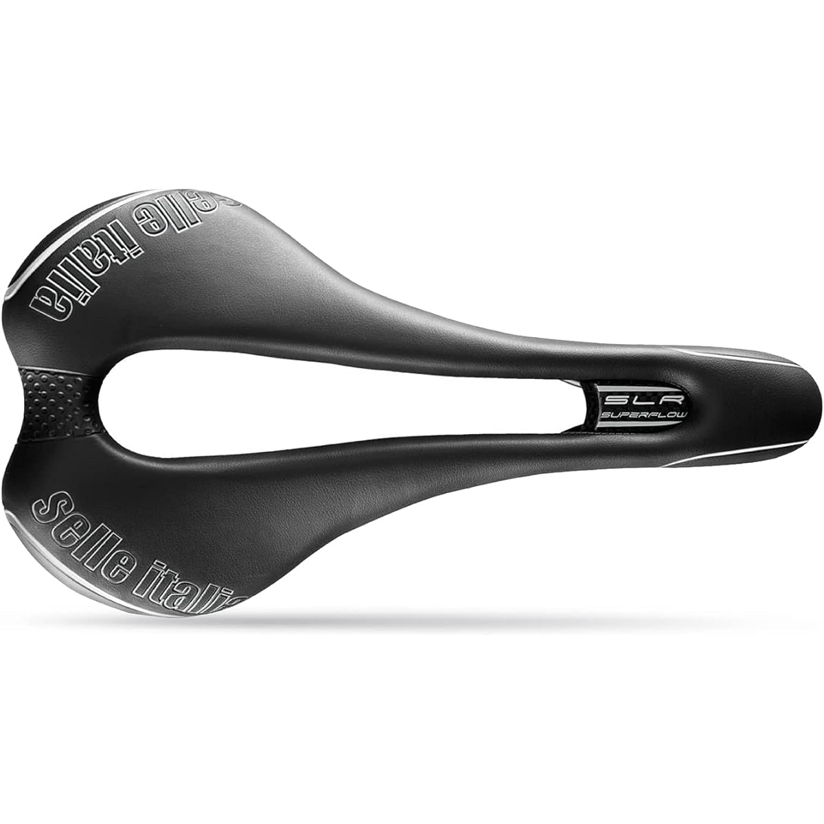 Selle Italia SLR TM Mn BLK L Super Flow Saddle ・Weight: 223g ・Width: 145mm ・Length: 275mm ・Rail Material: Hollow Manganese (7mm)