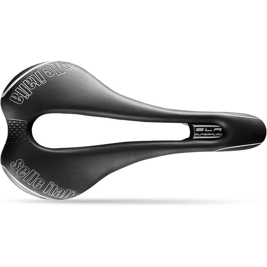 Selle Italia SLR TM Mn BLK L Super Flow Saddle ・Weight: 223g ・Width: 145mm ・Length: 275mm ・Rail Material: Hollow Manganese (7mm)