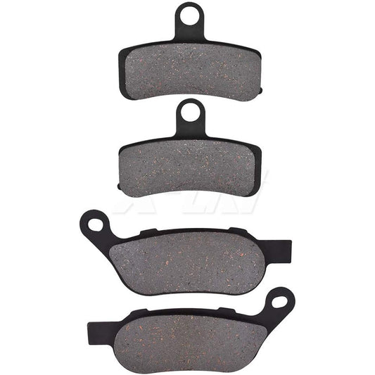 KYN Harley SOFTAIL FLSTC Heritage Softail Classic 2008 2009 2010 2011 2012 2013 2014 Motorcycle Front Rear Brake Pad Organic Disc