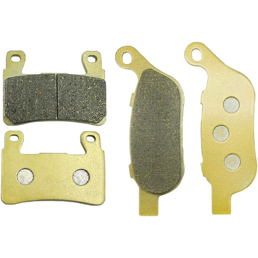 SYUU Motorcycle Replacement Front Rear Brake Pads Brake Pads for Harley-Davidson FLSTFBS Fat Boy S FLSS Softail Slim S 2016-2017 FA296F FA458R