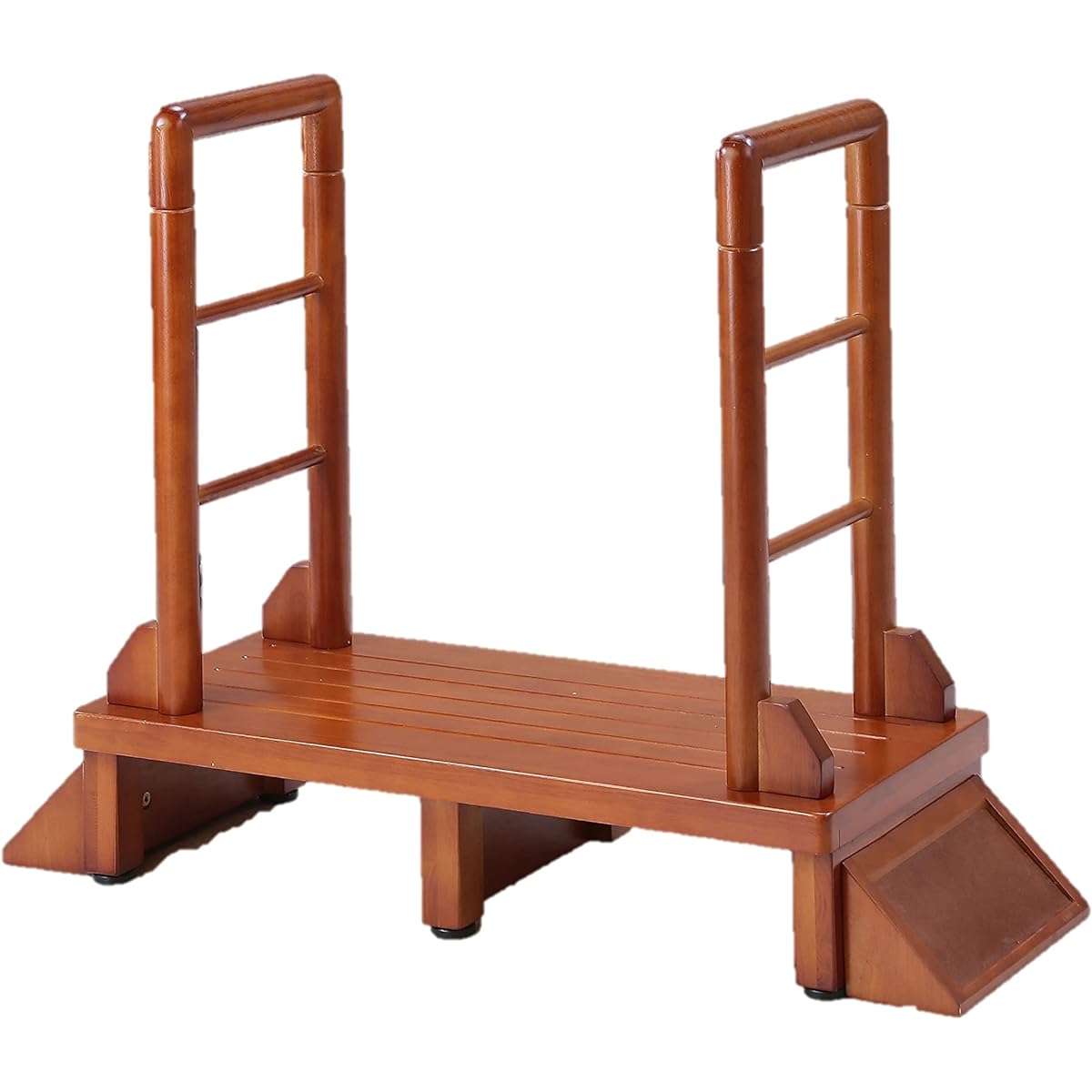 Vita Entrance stand with handrail Brown 80cm