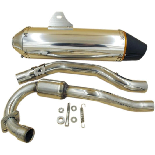 Full Exhaust Muffler Honda CRF230F CRF150F Motorcycle 2003-2016 with Spark Arrester