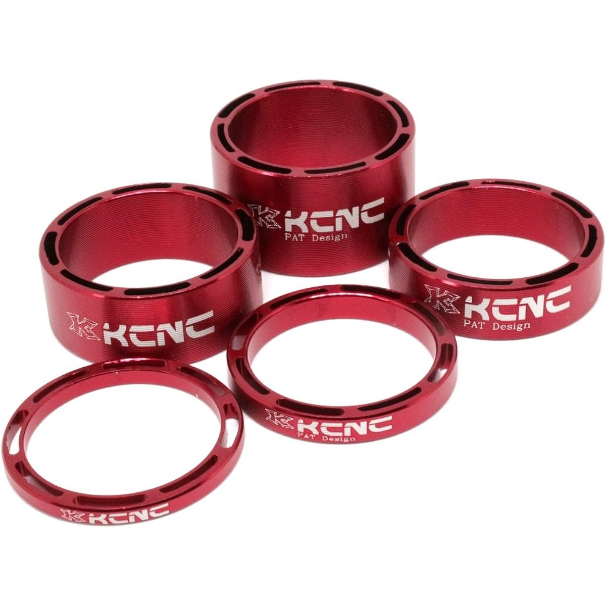 KCNC Bicycle Lightweight Head SLS Spacer Set 3/5/10/14/20MM