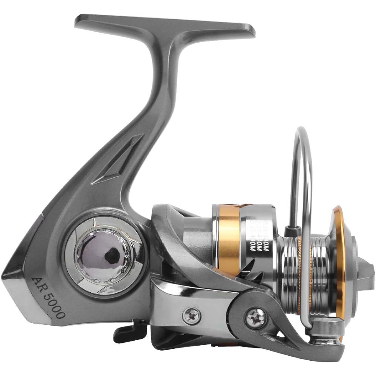 Spinning Reel Fishing Reel Fishing Wheel Metal Rewind Freshwater Fishing Sea Fishing Casting Fishing Reel Comfortable Fishing Gear Left and Right Interchangeable