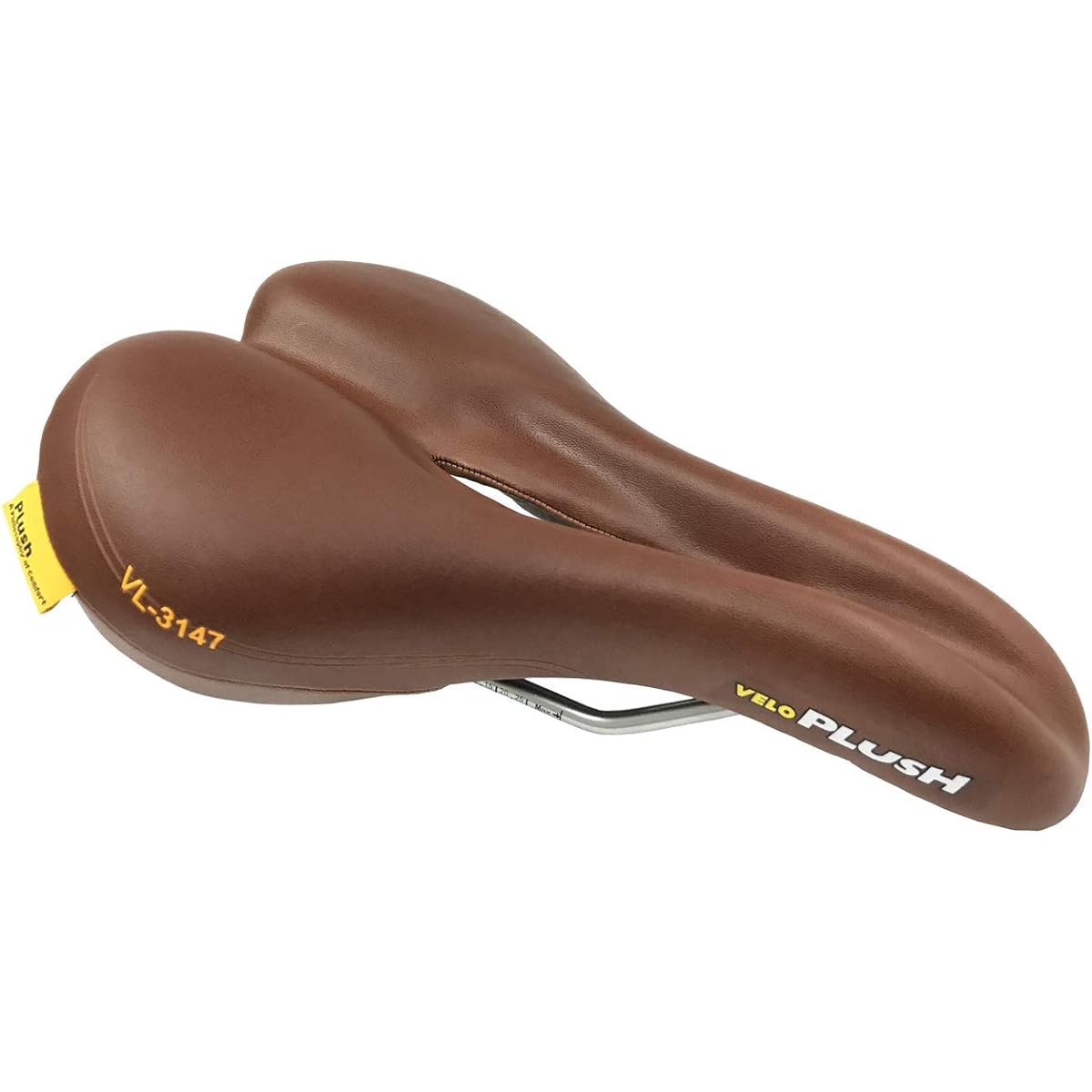 VELO Plush VL-3147 Saddle for Men 06-BROWN SL-OTR-M003