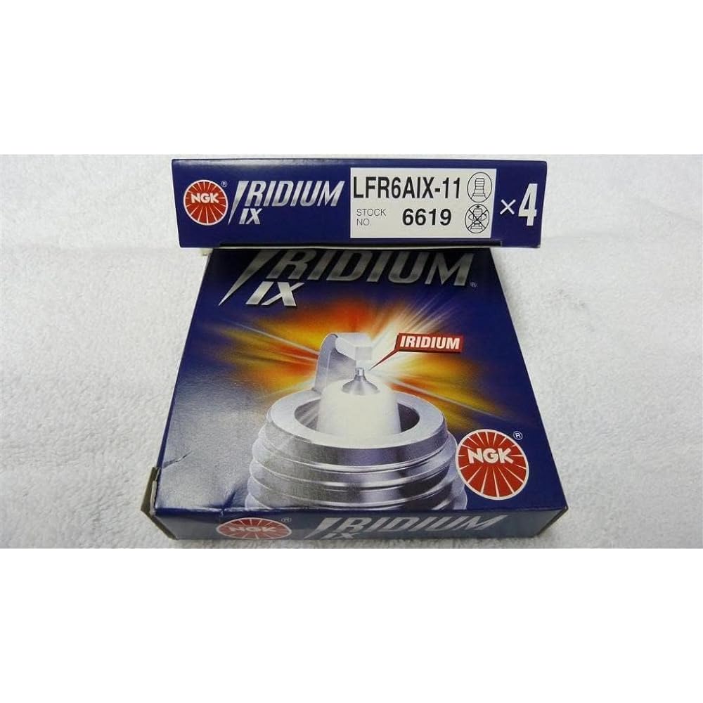 NGK 6619 Iridium Spark Plug LFR6AIX-11 6 pieces