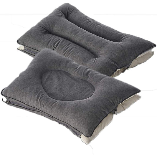 Weatherly Japan Cervical Support Zero Gravity Pillow Dullo Pillow Modal Cover Set Black Length 37 x Width 50 x Height 14cm