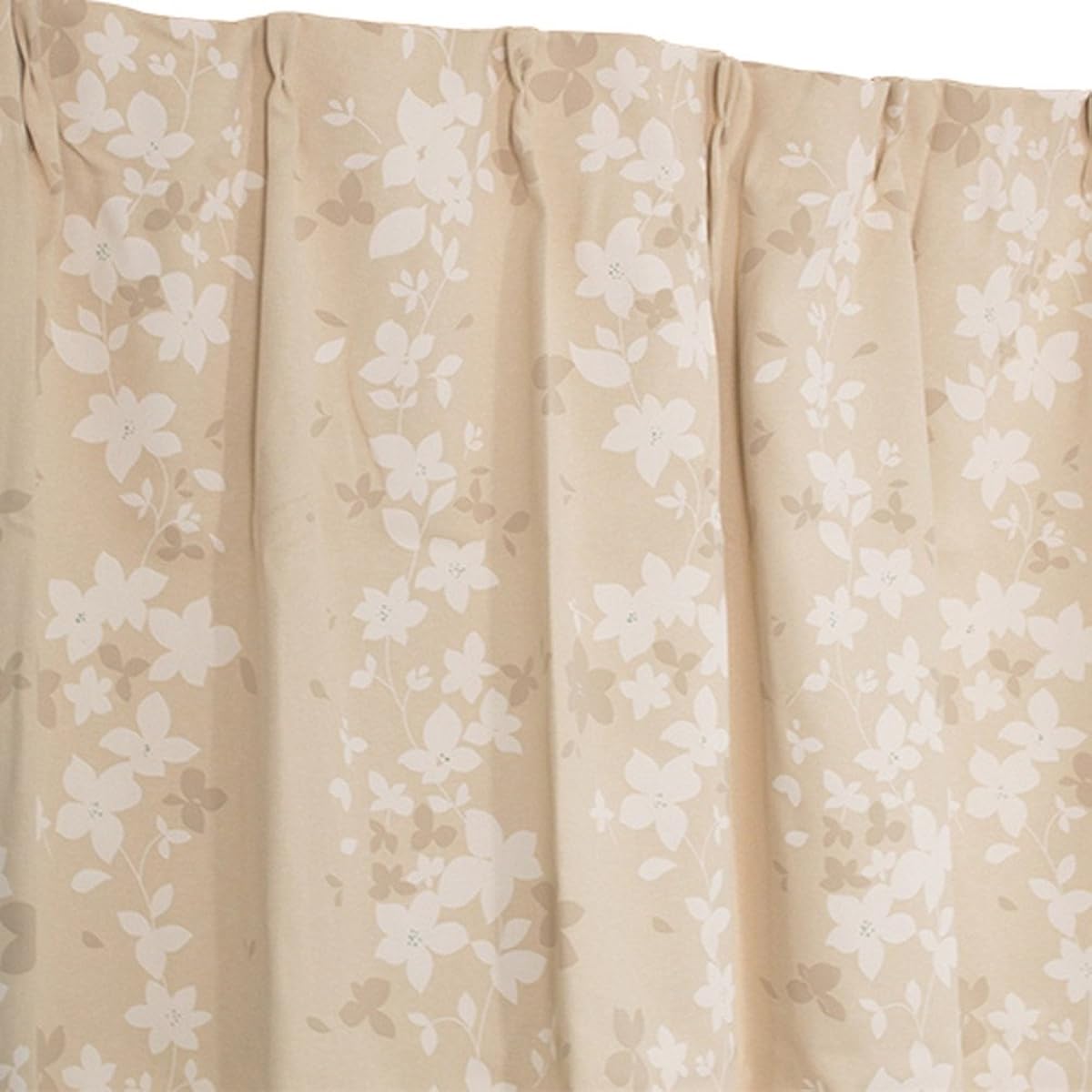 Arie 1st grade blackout curtains Lauria 105 x 135 cm Set of 2 Beige