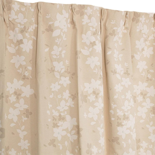 Arie 1st grade blackout curtains Lauria 105 x 135 cm Set of 2 Beige