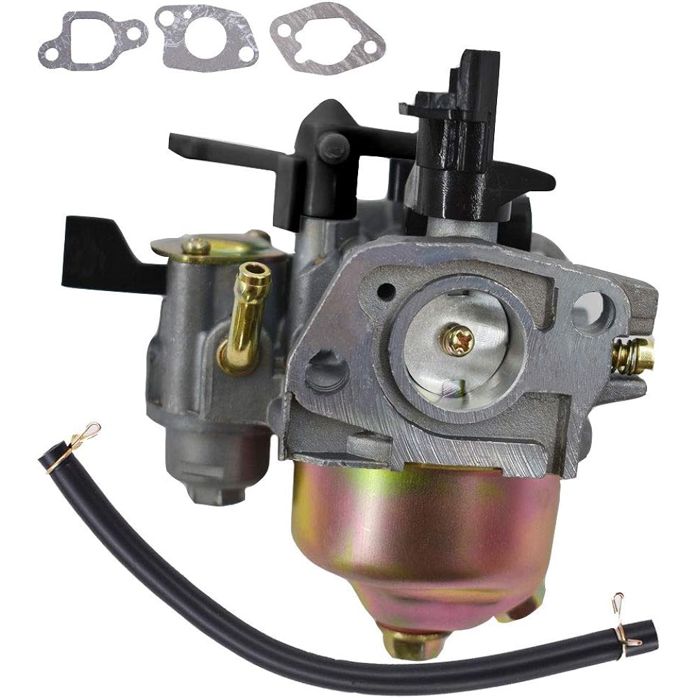 WFLNHB Carburetor Replacement with Choke Lever for Honda GX160 GX200 5.5HP 6.5HP 16100-ZH8-W61