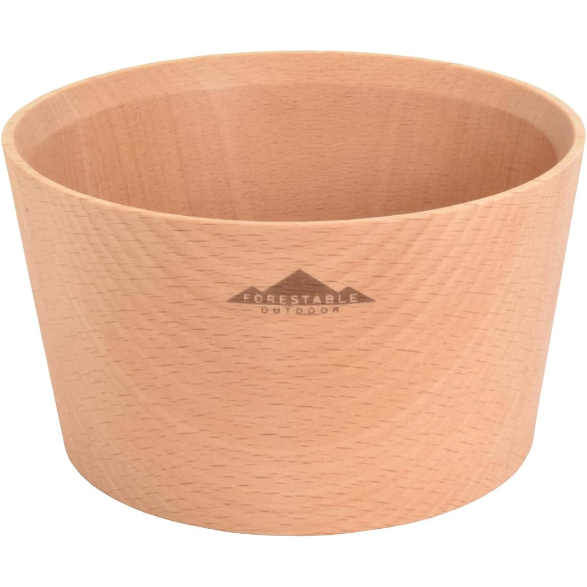 FORESTABLE Beech Cup M Wooden Natural Wood Outdoor Camping