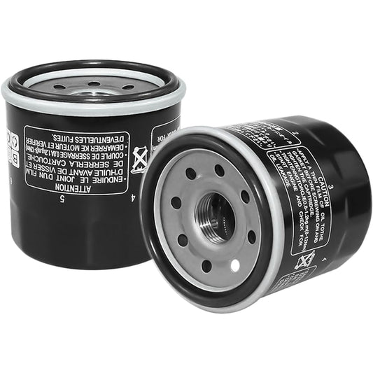 Motorcycle Engine Parts Oil Filter Y/AMA-HA FZ1 FZ6 S2 Fazer 600 1000 FZ1N FZ1S FZ6N FZ6R FZ6S FZ8 YZF R1 R1S R3 R6 (Color : Black 2)