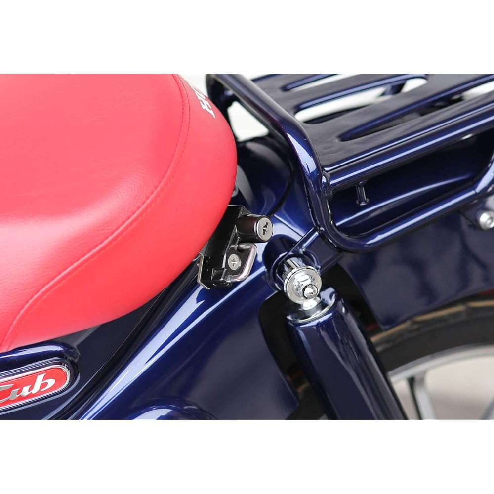 Kijima Motorcycle Helmet Lock Holder Black Super Cub C125 HONDA 303-1596