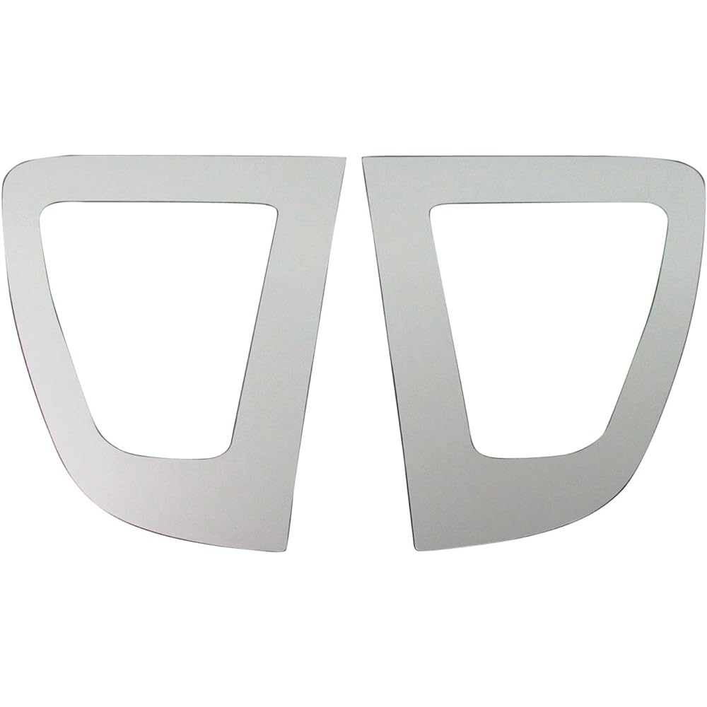 BRIGHTZ Solio MA15S Super Mirror Stainless Plated Window Pillar Panel 2PC B Type [WIN-PIL-028] 11426