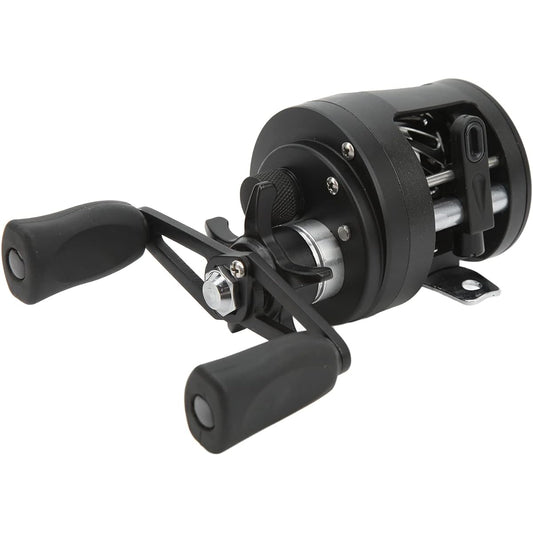 Fishing Reel, Lightweight Aluminum Frame Baitcaster Reel, 6.2:1 Gear Ratio Baitcasting Reel, Durable Corrosion Resistant 5KG/11lb Carbon Fiber Drag Long Range Lure Fishing