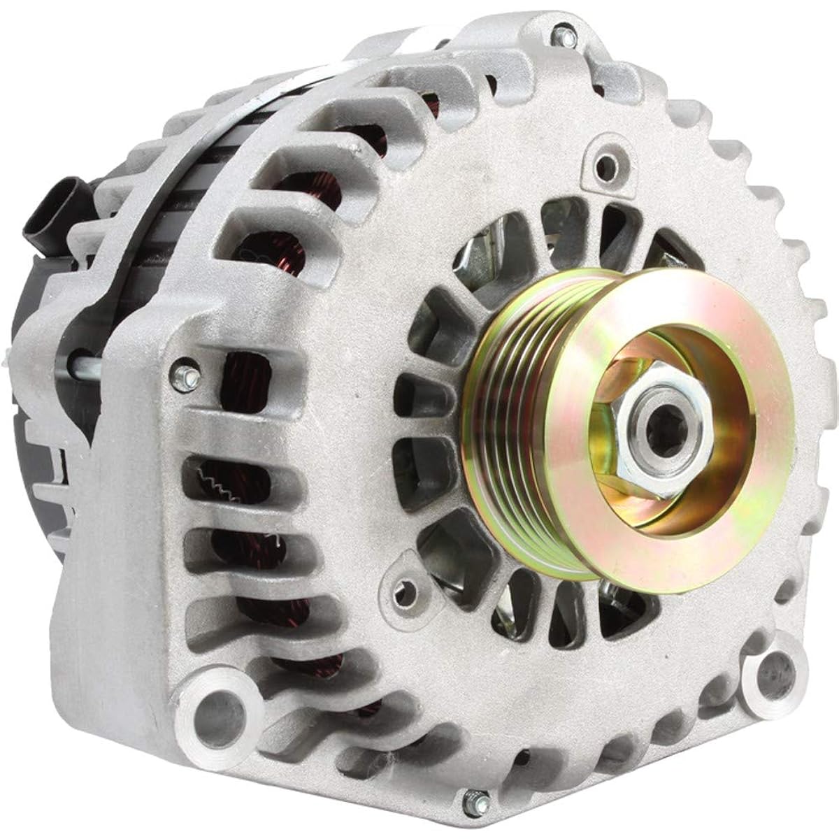 ADR0368 145 Amp New Alternator For Chevrolet, Gmc Truck 05 06 07 2005 2006 2007, 4.3L 4.8L 5.3L 6.0L 8.1L 1500 2500 3500 Silverado Pickup 05 06 07 5 200 6 2007 10392759 1-2555-21DR 8302