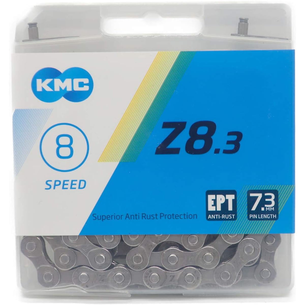KMC EPT Z8.3 Chain for 8S/8 Speed/8 Speed 114Links Silver [Parallel Import]
