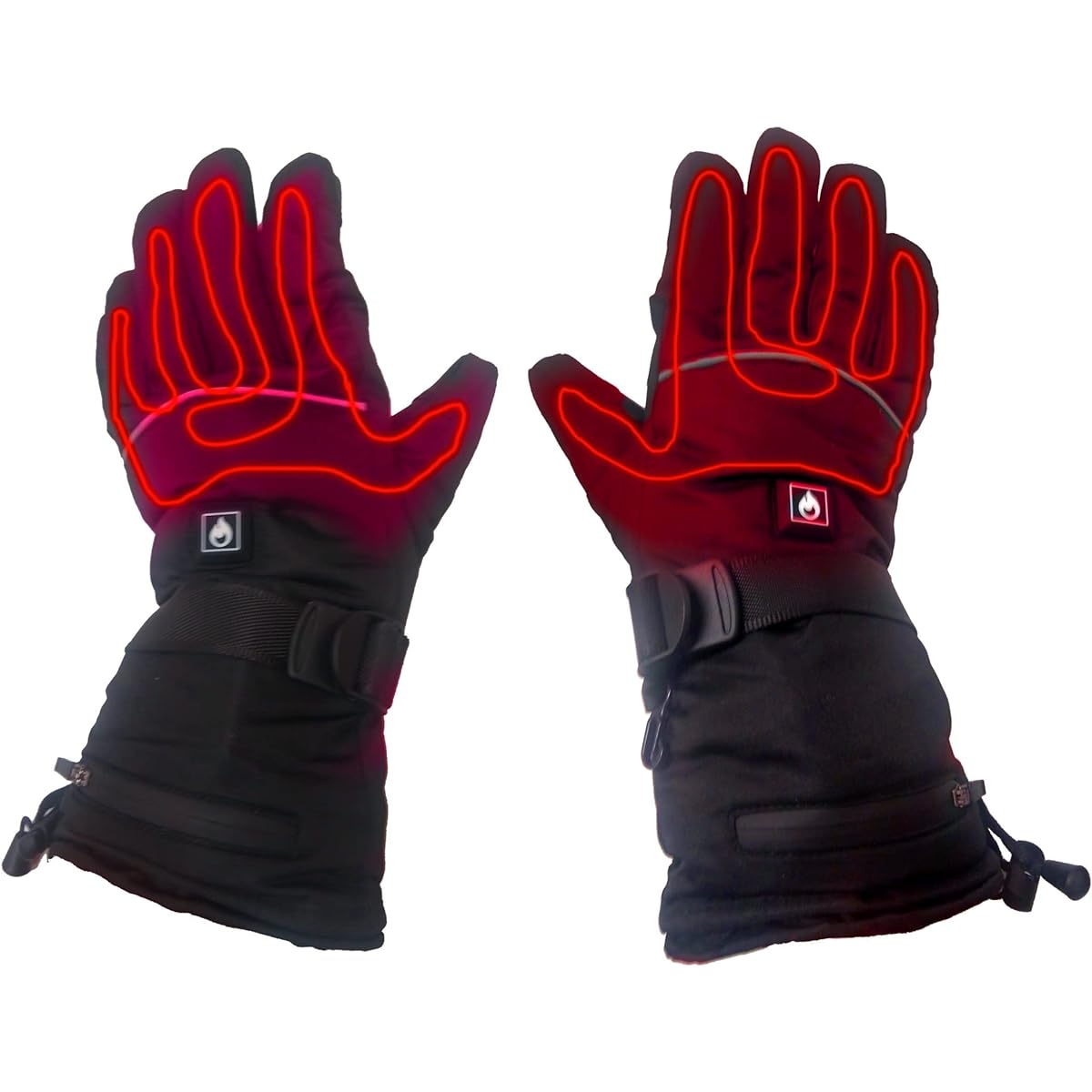[Sankin Shoji] Gloves Heater Gloves Free Size Black