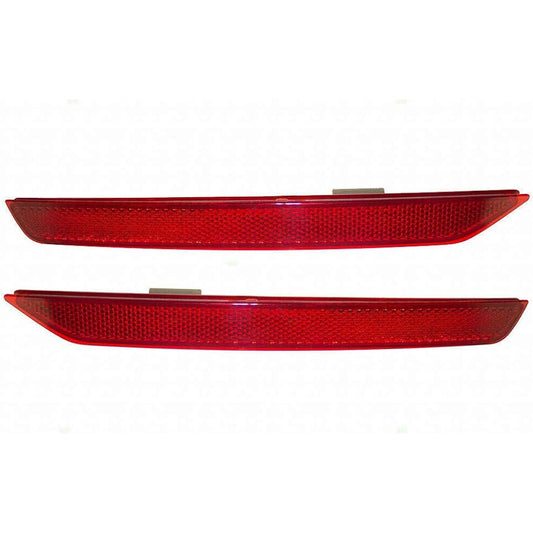 Honda Odyssey 2011 - 2015 Rear Reflector Unit Pair Driver and the passenger side (CAPA certified) HO1184100, HO1185100