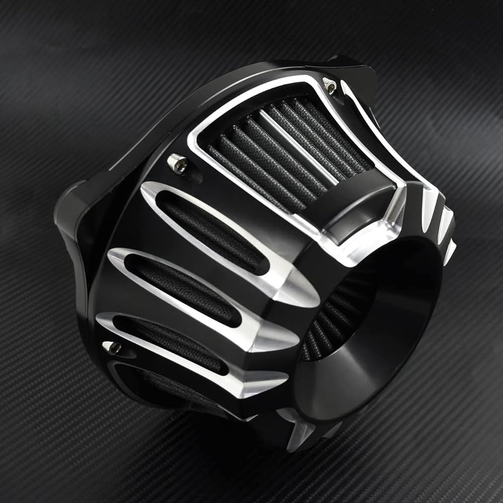 HDBUBALUS Motorcycle Air Filter Air Cleaner Kit for Harley Touring Dyna Softail