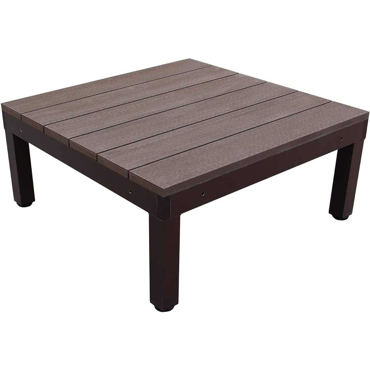 igarden iwood deck PLUS open type dark brown width 900mm x depth 900mm x height 400mm i10385_1d_db