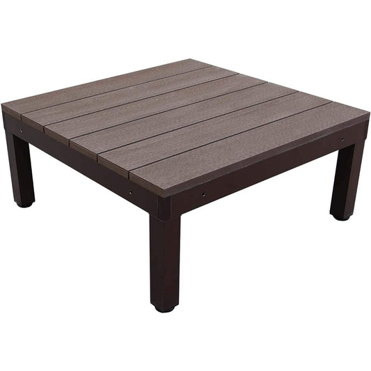 igarden iwood deck PLUS open type dark brown width 900mm x depth 900mm x height 400mm i10385_1d_db