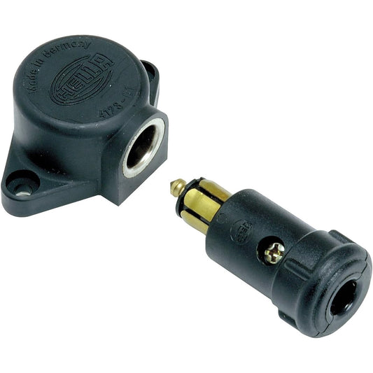 Scotty #1125 depthpower Hella Electric plug and socket black S size