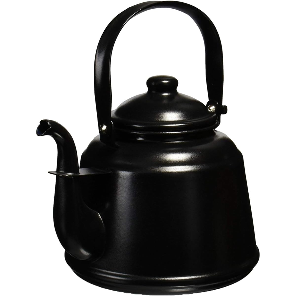 Hearth Designs Kettle Matte Black 2.3L Enamel Kettle RTK-02