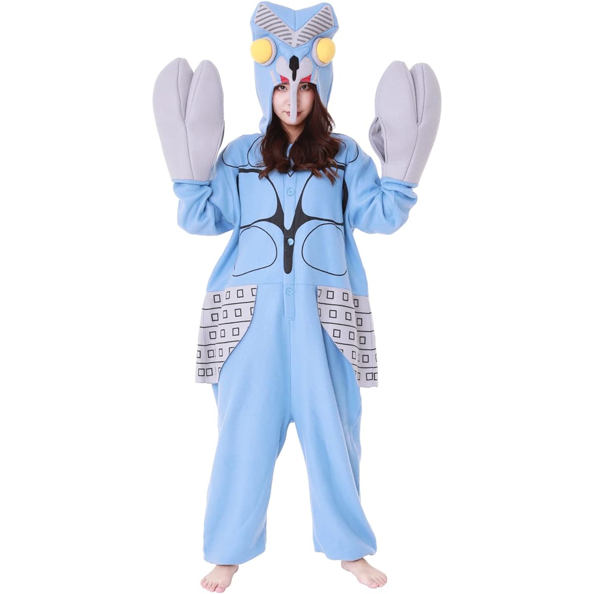 SAZAC Fleece Kigurumi Baltan Alien
