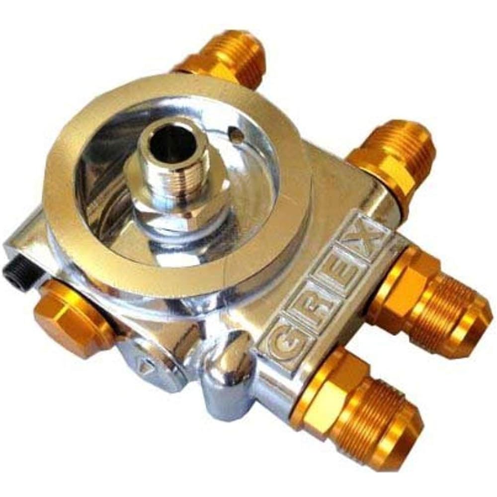 Trust GReddy Oil Cooler Repair Parts Oil Block Element Moving Type Thermo Built-in 3/4x16 UNF AN10 CODE:12401114