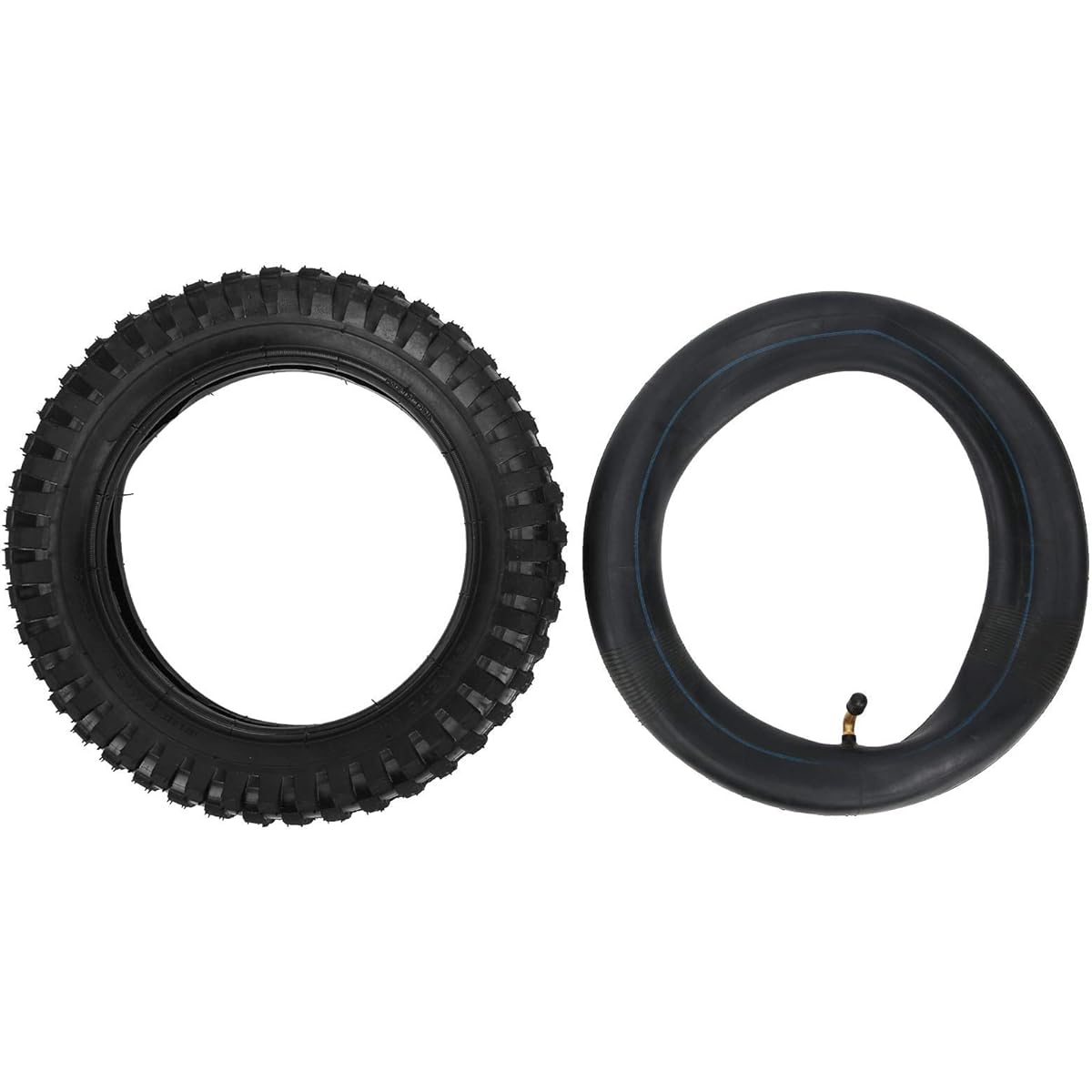 BiKING! Tire and Inner Tube, 12 1/2x2.75 Electric Bicycle Tire and Inner Tube Replacement Inflatable Rubber Tire