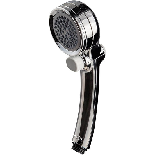 Takagi JSB025BMAZ Water Saving Shower Head, Air Beat Shower Pita, Plated, Hand STOP, No Tools Required, Easy to Install