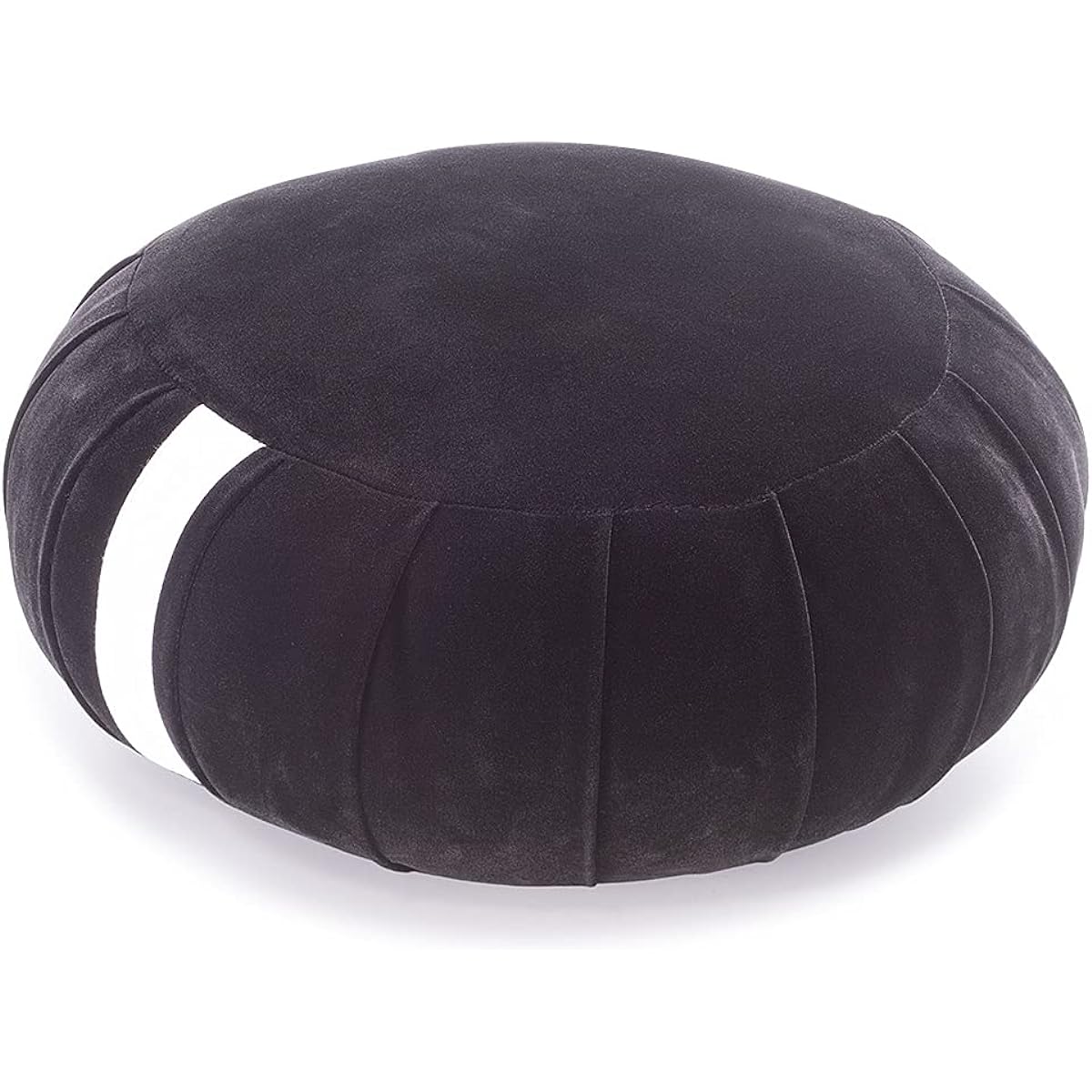 Buddhist Altar Shop Takita Shoten Zazen Futon (Zafu) Velvet 1 shaku (Diameter 30cm) ◆ Futon for Zazen Zafu Zafu Zafu Zafu Zafu Zabuton for Zazen Meditation Cushion Certificate Included