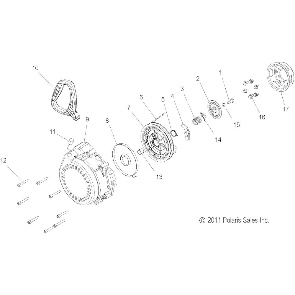 POLARIS RANGER Spiral Spring Genuine OEM Parts 3083185 Quantity 1